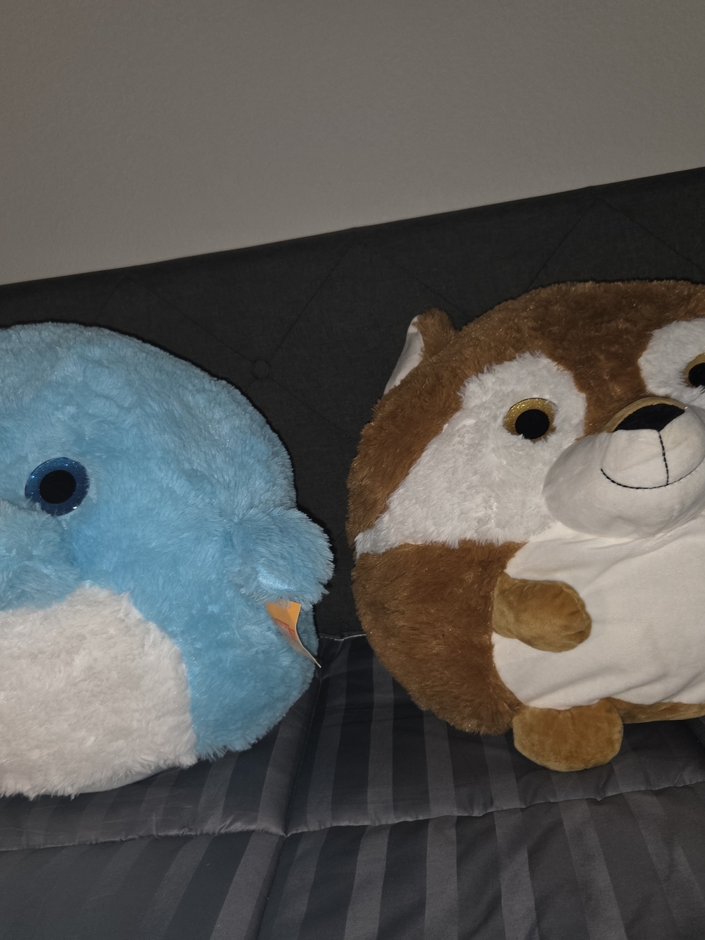 Set Of Dolphin And Fox Stuffed Animals Kids